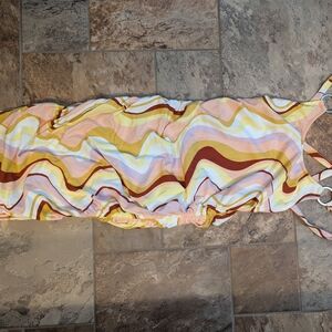 Colorful Swirl Pattern Dress
